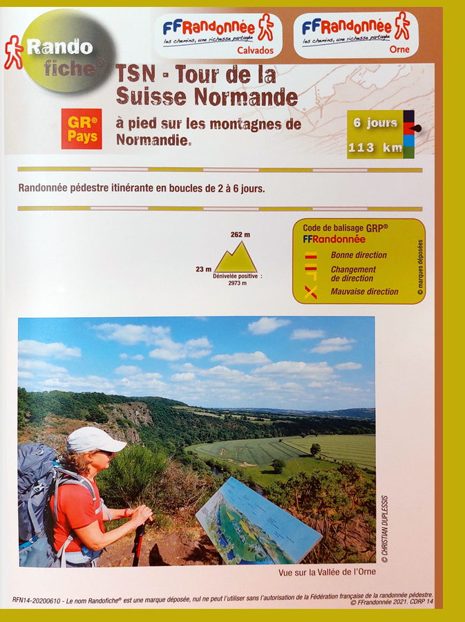 suisse normande randonnée